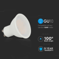 Żarówka LED GU10 10W biała ciepła 3000K 1000lm - VT-271
