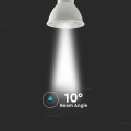 Żarówka LED GU10 6W biała ciepła 3000K 445lm 10° - VT-249