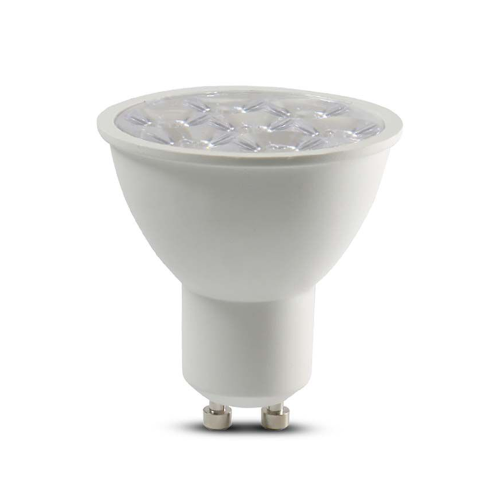 Żarówka LED GU10 6W biała ciepła 3000K 445lm 10° - VT-249