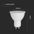Żarówka LED GU10 6W biała neutralna 4000K 445lm 38° - VT-227