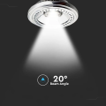 Żarówka LED G53 AR111 12W biała ciepła 3000K 20° - VT-1110-20