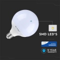 Żarówka LED E27 G120 22W biała zimna 6500K - VT-242