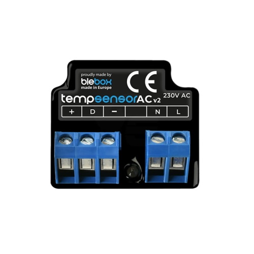 Czujnik temperatury WiFi - sonda temperatury - 230VAC - tempSensorAC - Blebox