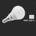 Żarówka LED E14 P45 6.5W biała zimna 6500K - VT-270
