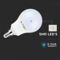 Żarówka LED E14 A60 8.5W biała neutralna 4000K - VT-269