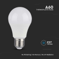 Żarówka LED E27 A60 12W biała zimna 6400K - ściemnialna - VT-262D