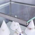 Profil aluminiowy LED EDGE10 czarny anodowany z kloszem - 1mb - przekrój 