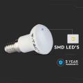 Żarówka LED E14 R39 2.9W biała zimna 6500K - VT-239
