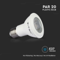 Żarówka LED E27 PAR20 5.8W biała neutralna 4000K - VT-220