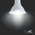 Żarówka LED E27 PAR30 11W biała zimna 6500K - VT-230