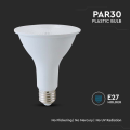 Żarówka LED E27 PAR30 11W biała zimna 6500K - VT-230
