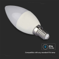 Żarówka LED RGB+CCT E14 4.8W - Alexa Google - VT-5114