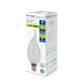 Żarówka LED E14 C37 4W biała ciepła 2700K - VT-1818TP
