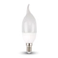 Żarówka LED E14 C37 4W biała neutralna 4000K - VT-1818TP