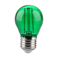 Żarówka LED dekoracyjna E27 G45 Filament 2W zielona - VT-2132-G