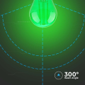 Żarówka LED dekoracyjna E27 G45 Filament 2W zielona - VT-2132-G
