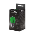 Żarówka LED dekoracyjna E27 G45 Filament 2W zielona - VT-2132-G