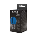 Żarówka LED dekoracyjna E27 G45 Filament 2W niebieska - VT-2132-B