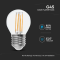 Żarówka LED dekoracyjna E27 G45 6W 6400K Filament - VT-2386