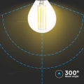 Żarówka LED dekoracyjna E14 P45 6W 2700K Filament - VT-2486