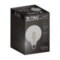 Żarówka LED dekoracyjna E27 G125 12W 4000K Filament - VT-2143