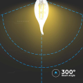 Żarówka LED dekoracyjna E14 C30 4W 3000K Filament - VT-1997