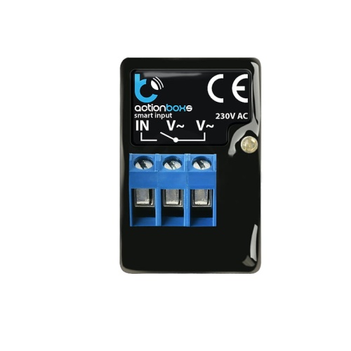Wyzwalacz akcji WiFi - jednokanałowy moduł sterujący - 230V AC - actionBoxS - Blebox