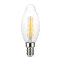 Żarówka LED dekoracyjna E14 C30 4W 3000K Filament - ściemnialna - VT-1985D