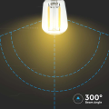 Żarówka LED dekoracyjna E14 ST26 2W 4000K Filament - VT-1952