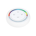Pilot LED przycisk - RGB /RGB+W /RGB+CCT - 4 strefowy - 2x1,5V - S2-W+