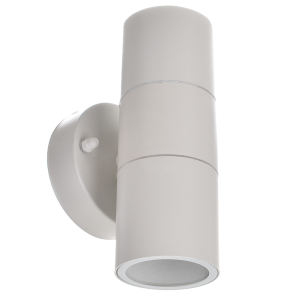 Lampa elewacyjna 2x GU10 - biała - VT-7622-W