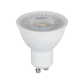 Żarówka LED GU10 6W biała ciepła 3000K 445lm 110° - VT-247
