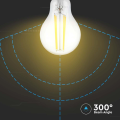 Żarówka LED dekoracyjna E27 A60 12W 4000K Filament - VT-2133