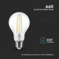 Żarówka LED dekoracyjna E27 A60 12W 6500K Filament - VT-2133