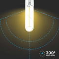 Żarówka LED dekoracyjna E27 T30 2W 3000K Filament - VT-204