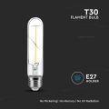 Żarówka LED dekoracyjna E27 T30 2W 3000K Filament - VT-204
