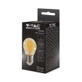 Żarówka LED dekoracyjna E27 G45 4W 2200K Filament - VT-1957