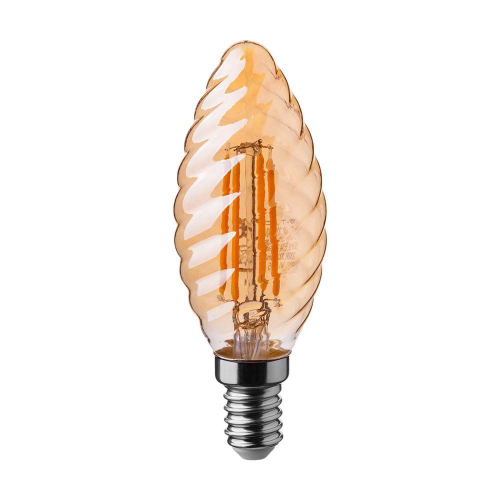 Żarówka LED dekoracyjna E14 C30 4W 2200K Filament - VT-1948