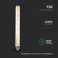 Żarówka LED dekoracyjna E27 T30 7W 2200K Filament - VT-2008