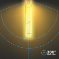 Żarówka LED dekoracyjna E27 T30 6W 2200K Filament - VT-2006