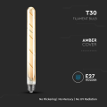 Żarówka LED dekoracyjna E27 T30 5W 2200K Filament - VT-2005