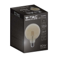 Żarówka LED dekoracyjna E27 G125 12W 2200K Filament - VT-2153