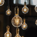 Żarówka LED dekoracyjna E27 G125 8W 2200K Filament - ściemnialna - VT-2018D