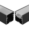 Profil aluminiowy LED PHIL.v2 czarny anodowany z kloszem