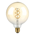 Żarówka LED dekoracyjna E27 G125 4.8W 1800K Filament - VT-2085
