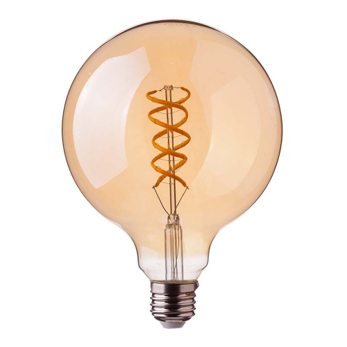 Żarówka LED dekoracyjna E27 G95 4.8W 1800K Filament - VT-2075
