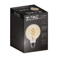 Żarówka LED dekoracyjna E27 G95 4.8W 1800K Filament - VT-2075