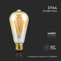 Żarówka LED dekoracyjna E27 ST64 4.8W 1800K Filament - VT-2066