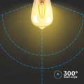Żarówka LED dekoracyjna E27 ST64 4W 2200K Filament - VT-1964