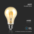 Żarówka LED dekoracyjna E27 A60 10W 2200K Filament - VT-2028